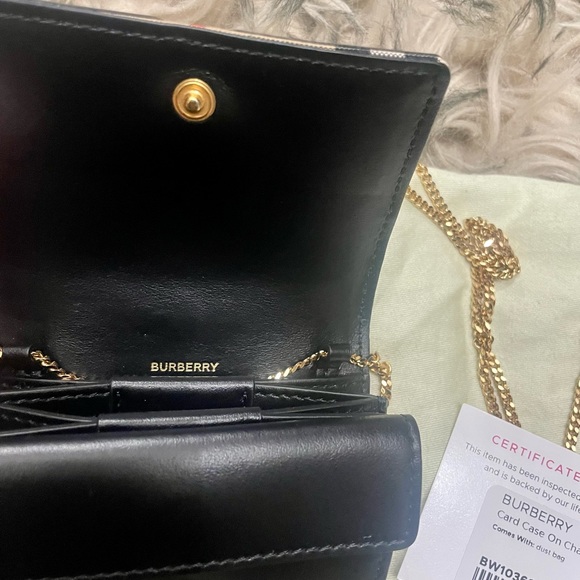 Burberry Card Case on Chain - Picture 11 of 11